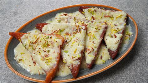 Creamy Shahi Tukda Recipe Eid Special Dessert Shahi Tukra Recipe