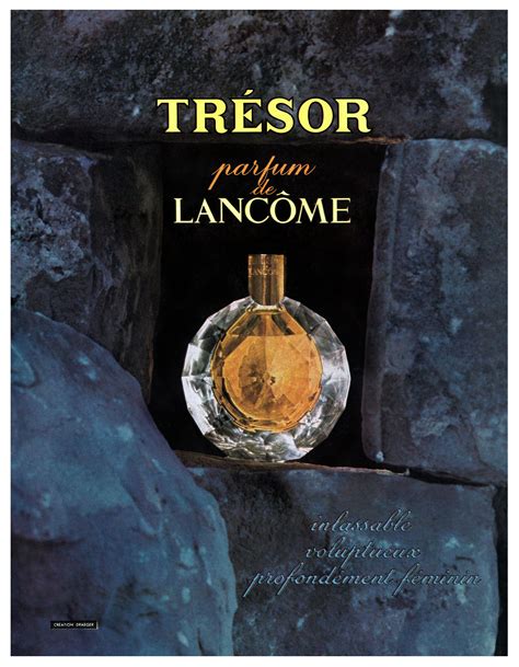 Vintage 1952 Lancome Tresor Perfume Ad Maquillaje Ojos De Gato