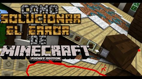 Soluci N A Errores De Minecraft Pe Se Desaparece La Barra De Items