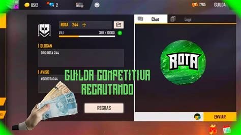 Guilda Competitiva Recrutando Sal Rio Para Camps Muitas