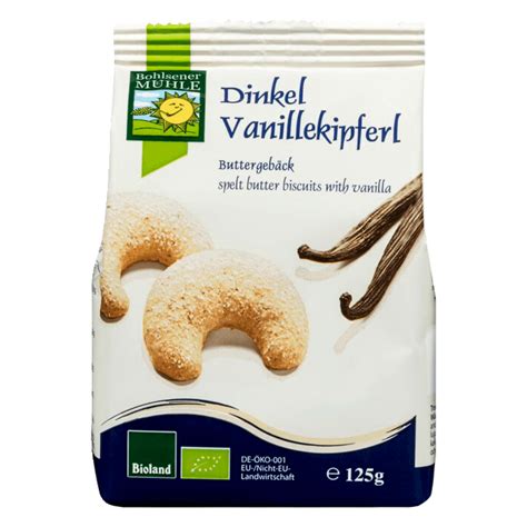 Bohlsener M Hle Bio Dinkel Vanillekipferl G Bei Rewe Online Bestellen