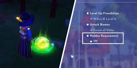 How To Unlock Wall Es Hidden Requirement In Disney Dreamlight Valley