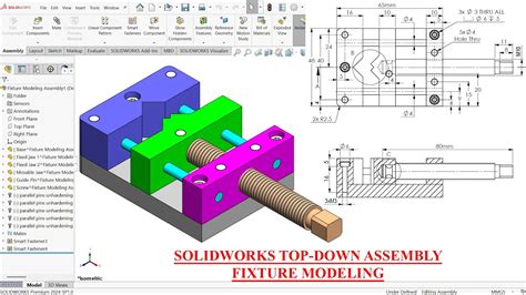 SolidWorks Top Down Assembly Fixture Modeling YouTube