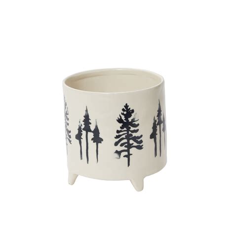 Millwood Pines Aaronjit Ceramic Pot Planter Wayfair Canada