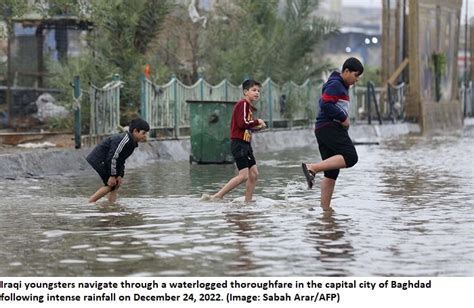 Severe Weather Prompts School Closures In Multiple Iraqi Provinces