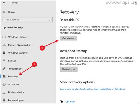 How To Reinstall Windows 10 Without Losing Files WinTips Org