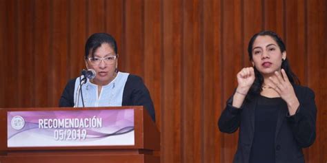 Discurso De La Presidenta De La Comisión De Derechos Humanos De La