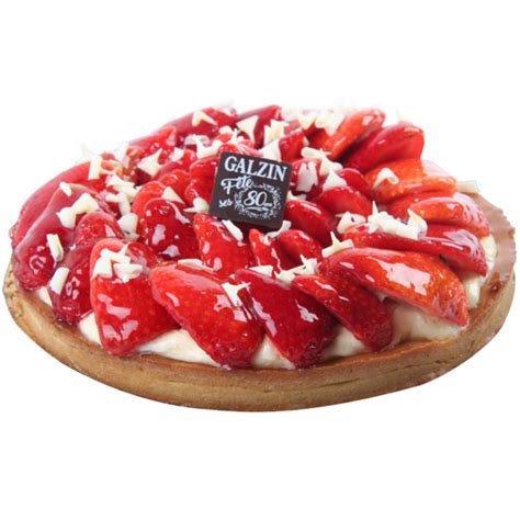 Tarte Aux Fraises Boulangerie Galzin