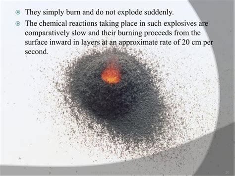 Explosives and its classification