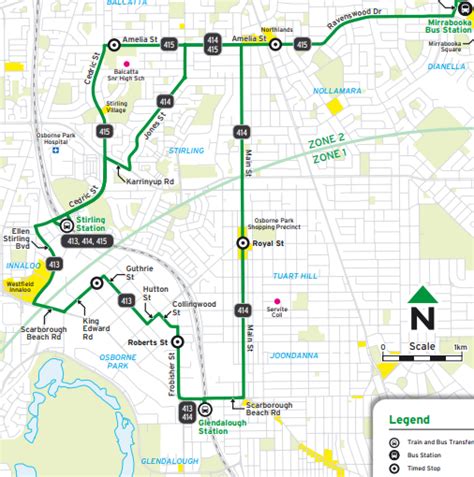 Transperth Bus Route 516 From Murdoch Tafe Willetton Australia