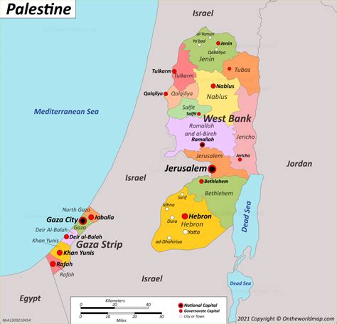 Palestine Maps Facts World Atlas 46 Off Brunofugaadvbr