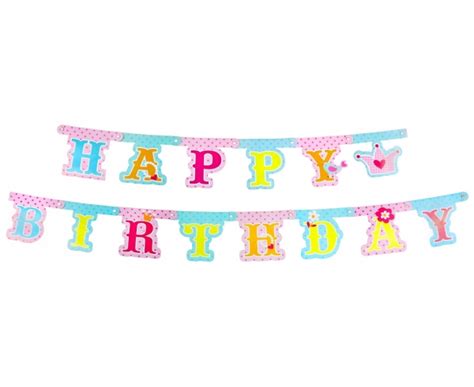 Girlanda Urodzinowa Happy Birthday Napis Baner Allegro Pl