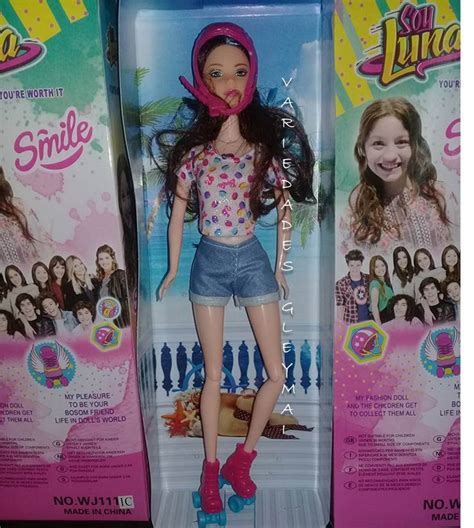 Muñeca Soy Luna Patines casco Y Canta Juguete Niña Barbie Bs 250