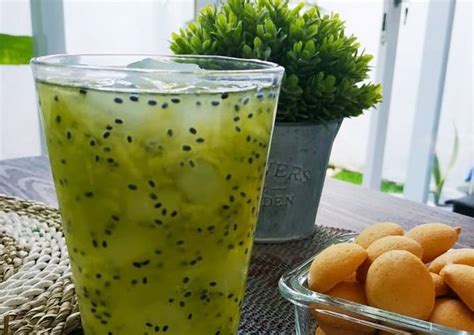 Resep Es Melon Serut Biji Selasih Oleh Asye Rachmawaty Cookpad