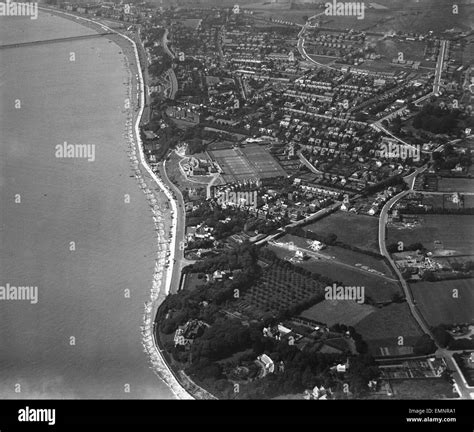 Aerial View Felixstowe Black And White Stock Photos And Images Alamy