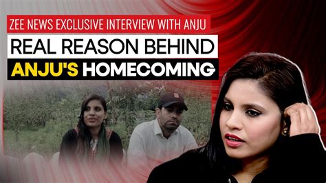 Real Reason Behind Anjus Homecoming Zee News Exclusive Interview With