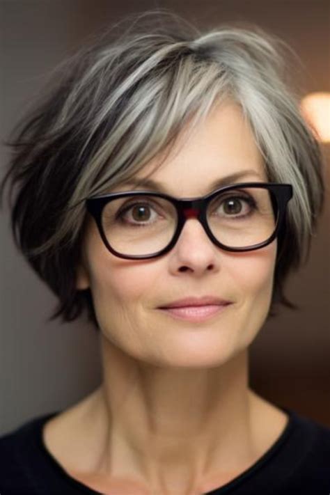 35 Flattering Hairstyles For Women Over 70 With Glasses In 2024