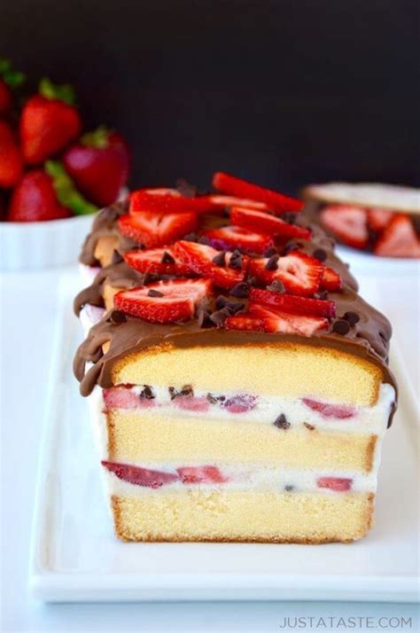 Easiest Ever Ice Cream Cake Made With Sara Lee Pound Cake From