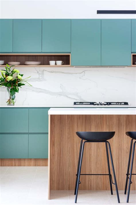 Modern Timber Grain Kitchen Gladesville Premier Kitchens