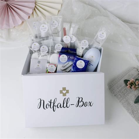 Notfallbox für Deine Hochzeit I inkl Inhalt I Ja Hochzeitsshop