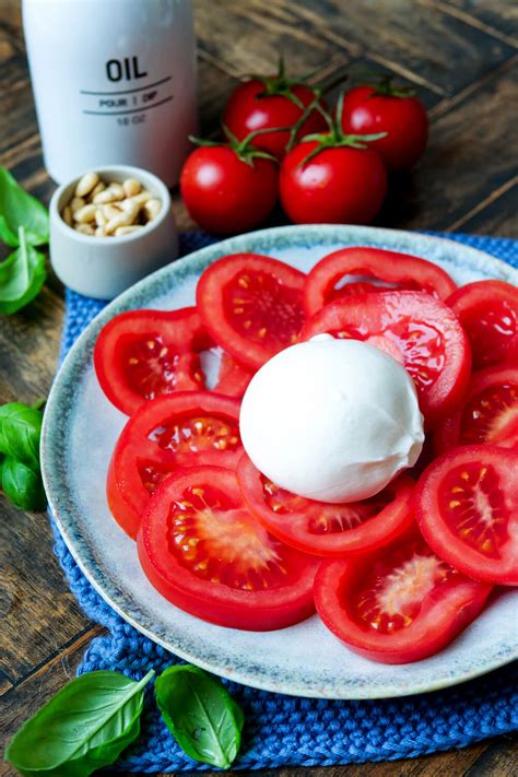 Burrata Mit Tomate Gaumenfreundin