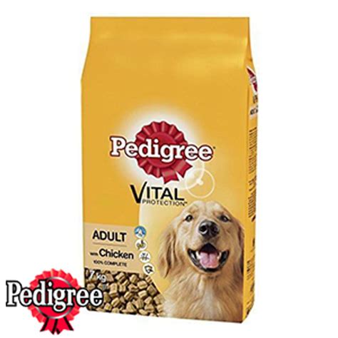 Pedigree Adult Vital Protection Chicken 7kg Bag Complete Food Dog