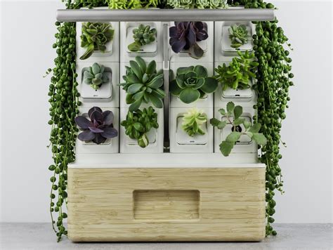 Totam Planter Self Watering Indoor Garden Has A Modular Design And