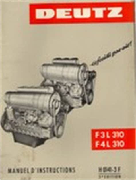 Manuel D Entretien Et Catalogue Pi Ces D Tach Es Moteur Deutz Fl