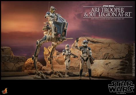 Hot Toys Star Wars The Clone Wars 501 Legion Scout AT RT Walker