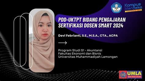 PDD UKTPT Bidang Pengajaran Devi Febrianti SERDOS 2024