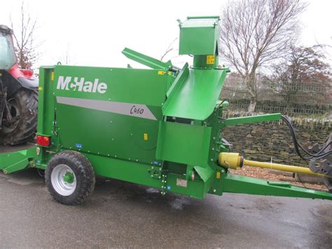 New Mchale C Trailed Silage Feeder And Straw Blower Sovereign