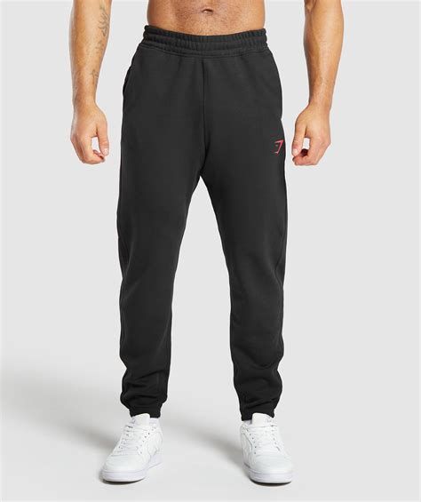 Gymshark Impact Joggers Blackvivid Red Gymshark