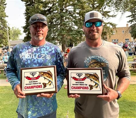 Bismarck duo wins ND Governor's Walleye Cup 