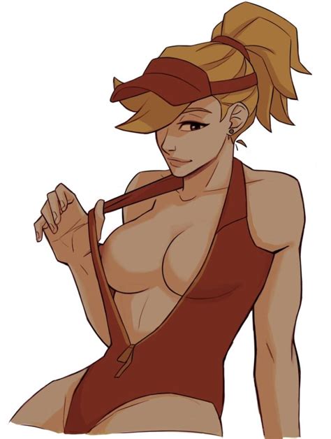Overwatch Hentai Art Swimsuit Nipple Peek Valorant Porn Gallery