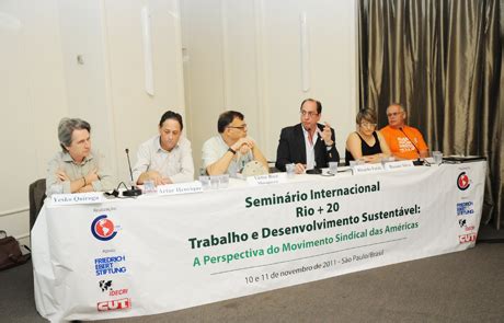 Ugt Participa Do Semin Rio Internacional Rio Trabalho E