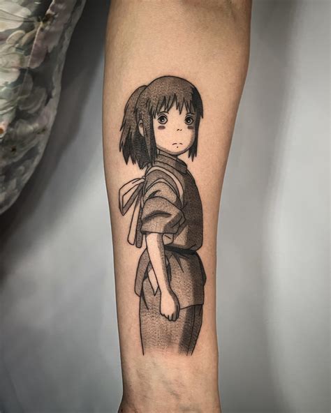 Chihiro Tattoo Done By Me Spiritedaway