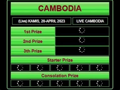 Live Draw Cambodia Hari Ini Sabtu Mei Live Draw Cambodia