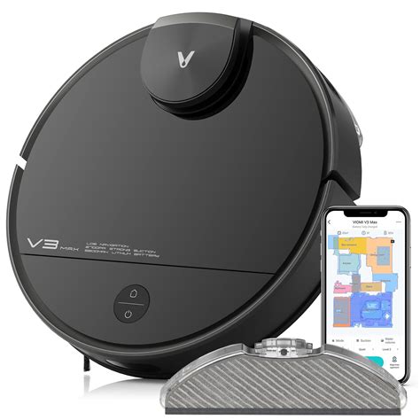 Buy VIOMI V3 Max Robot Vacuum and Mop, 3 in 1, 300mins, 5200mAh, 2700Pa ...