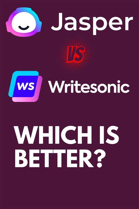 Jasper Ai Vs Writesonic How To Choose The Right Writing Assistant For