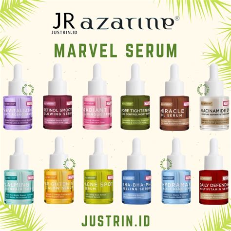 Jual Azarine Superhero Serum Series X Marvel Edition Ml Shopee