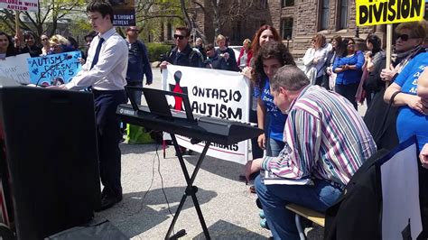 Ontario Autism Coalition At Queen S Park May Youtube