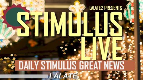 STIMULUS LIVE 2022 Great NEW Stimulus Checks COMING Christmas