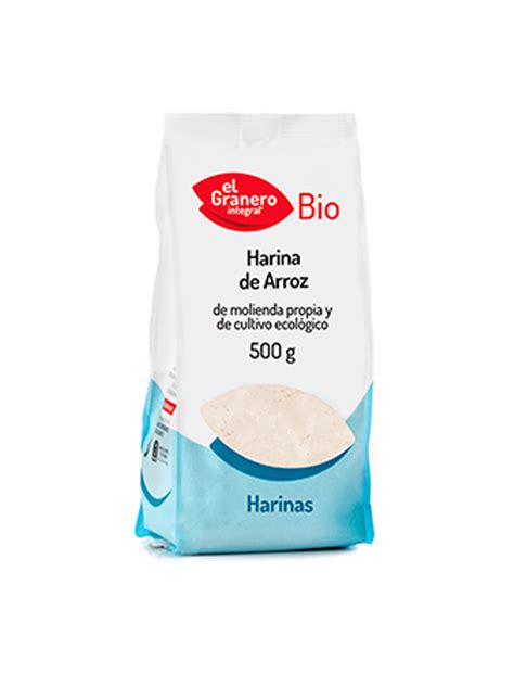 Harina De Arroz Integral BIO 500 G Naturalmente Bio