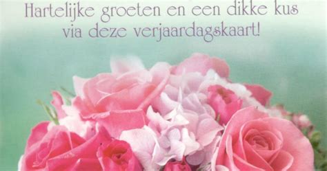 Mooie Verjaardagskaarten Met Bloemen En Tekst