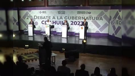 Elecciones Coahuila 2023 Así Terminó El Segundo Debate En Coahuila