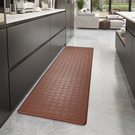 Color G Kitchen Mat Cushioned Anti Fatigue Kitchen Rugs Waterproof Non