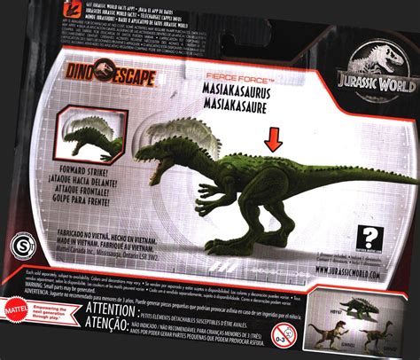 Mattel Jurassic Park World Dino Escape Fierce Force Masiakasaurus Ebay