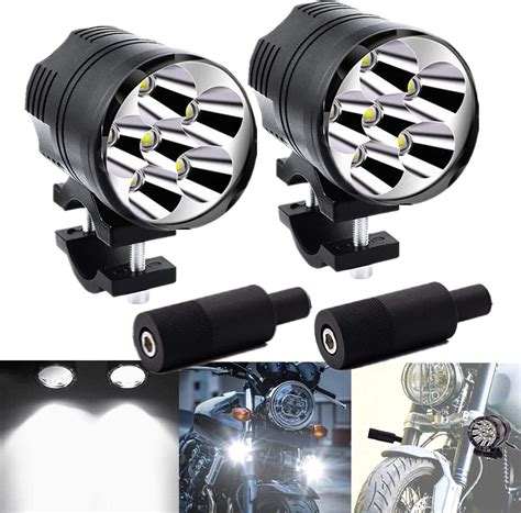 Amazon Ourbest 60W Motorcycle Bicycle DRL Daytime Running Lights