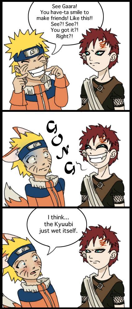 Smile Gaara Smile by insontas on deviantART | Naruto funny, Naruto cute ...