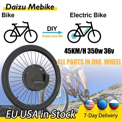 Wireless Diy Ebike Conversion Kit Imotor3 0 45km H All In One Electric Bike 26inch 700c